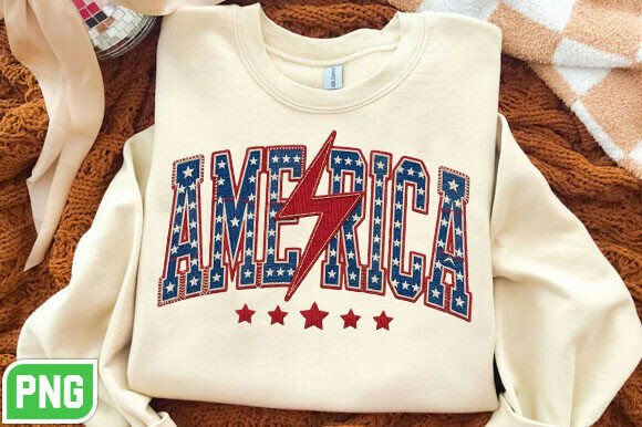America Star Lightning Checkered PNG: Bold Design for Bold Projects