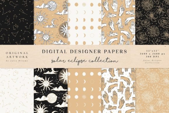 Capturing Celestial Magic: Designing with Eclipse Patterns