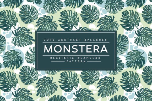 Monstera Pattern: A Tropical Touch for Your Creative Projects