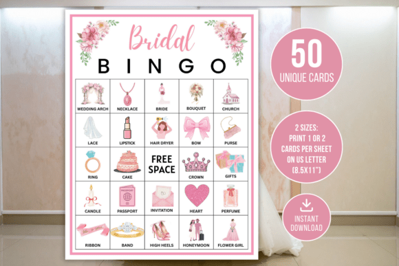 Planning a Bridal Shower? Make It Fun & Stress-Free with Bridal Bingo!