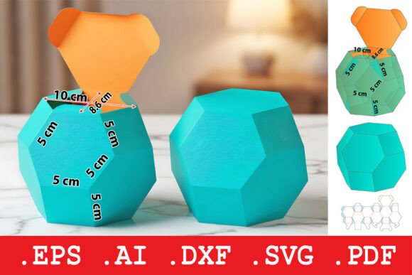 Polyhedron Sphere Gift Box: A Geometric Unboxing Experience