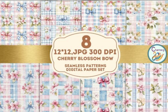 The Delicate Art of Seamless Paper: Cherry Blossom Bow