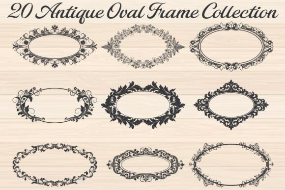 Timeless Charm: Using Antique Oval Frames in Modern Design