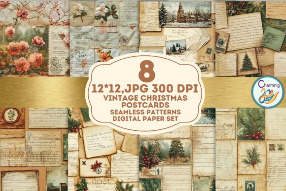 Timeless Holiday Charm: Using Vintage Xmas Postcards in Modern Design