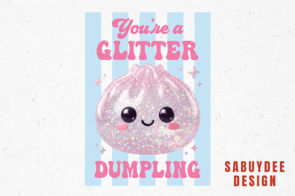 Unleash Playful Branding with the Glitter Dumpling Typeface